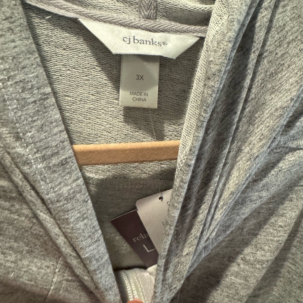 CJ Banks zip jacket nwt 3x 4-122 - Picture 2 of 2